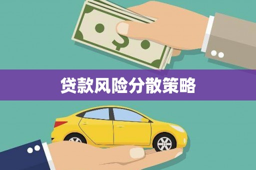 爱民贷款风险分散策略