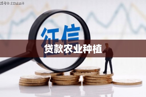 爱民贷款农业种植