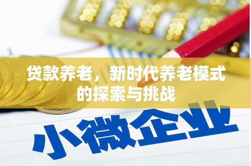 爱民贷款养老，新时代养老模式的探索与挑战