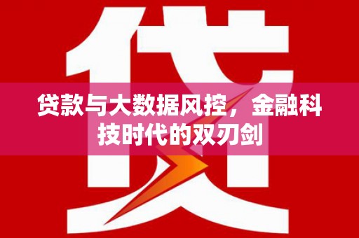 爱民贷款与大数据风控，金融科技时代的双刃剑