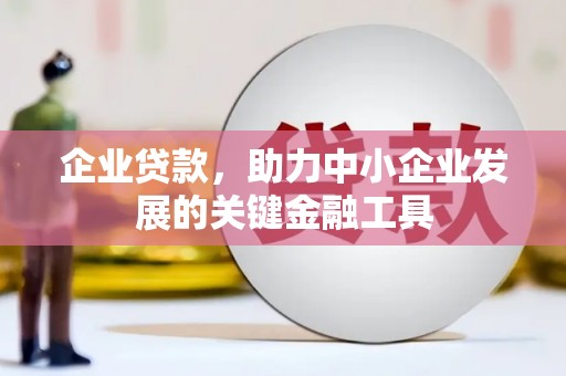 爱民企业贷款，助力中小企业发展的关键金融工具