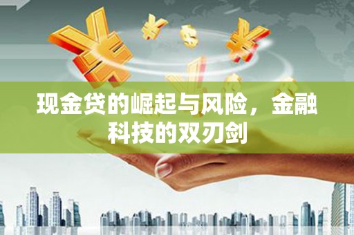 爱民现金贷的崛起与风险，金融科技的双刃剑
