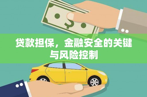 爱民贷款担保，金融安全的关键与风险控制